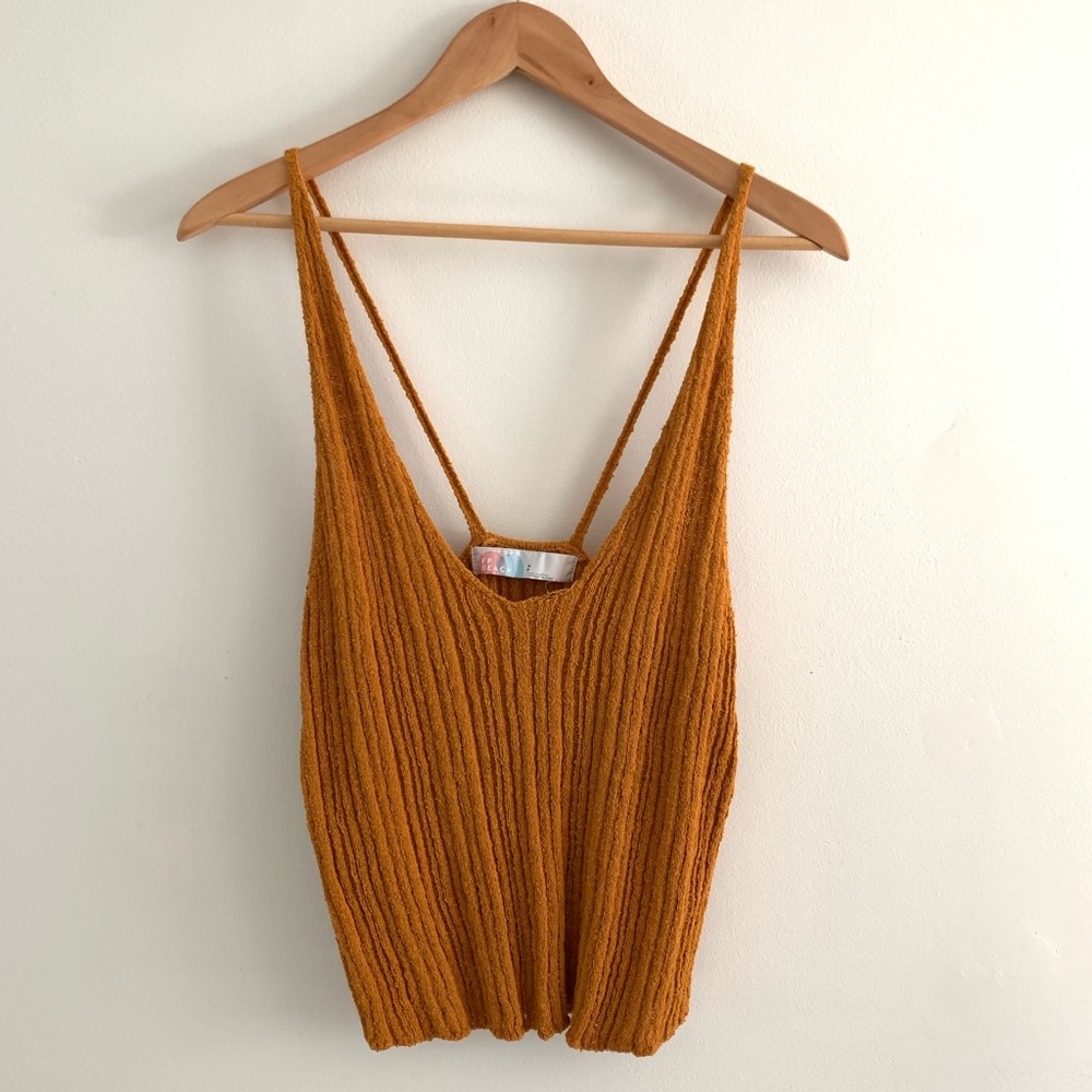 Free People Beach Knit Tank Top